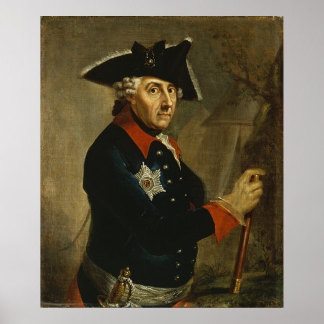 Frederick II the Great of Prussia, 1764 Poster (Front)