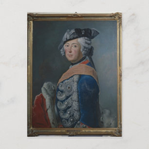 Frederick II the Great of Prussia, after 1753 Postcard