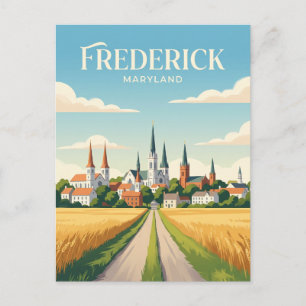 Frederick Maryland Postcard