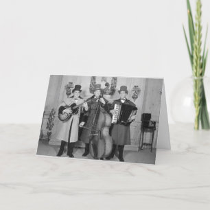 Frederick & Nelson Strolling Minstrels Holiday Card