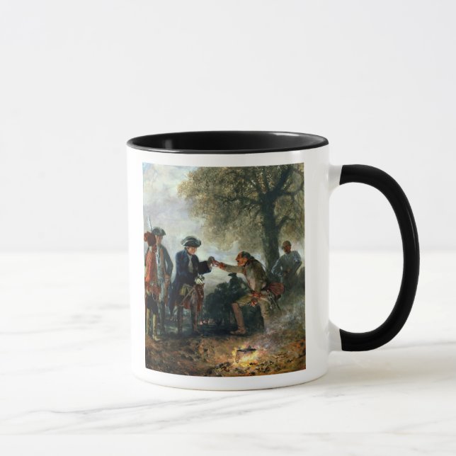 Frederick the Great  with Zieten at the Camp Mug (Right)