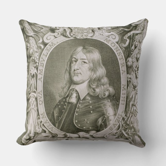 Frederick William (1620-88) Elector of Brandenburg Cushion (Front)