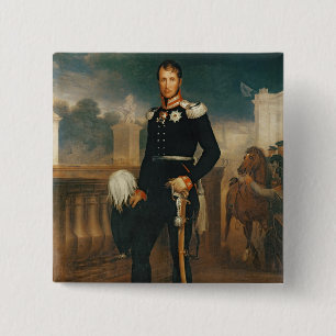 Frederick William III, King of Prussia 15 Cm Square Badge