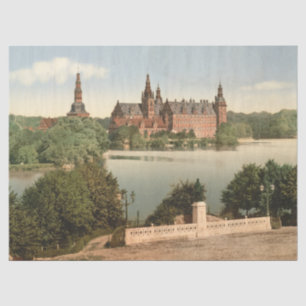 Fredericksborg Castle I, Copenhagen, Denmark Tissue Paper