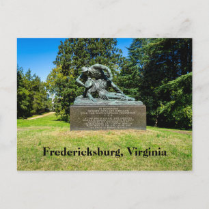 Fredericksburg Battlefield in Virginia Postcard