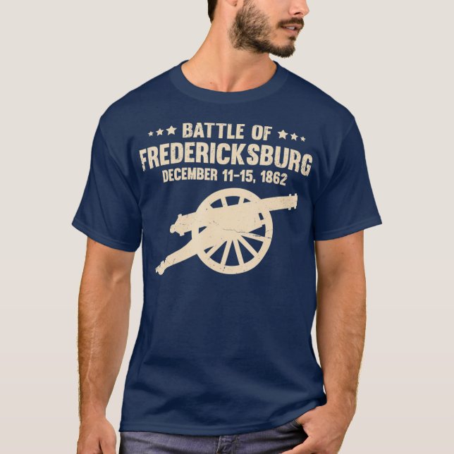 Fredericksburg  US Civil War Battlefield T-Shirt (Front)