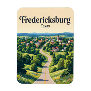 Fredericksburg USA Magnet