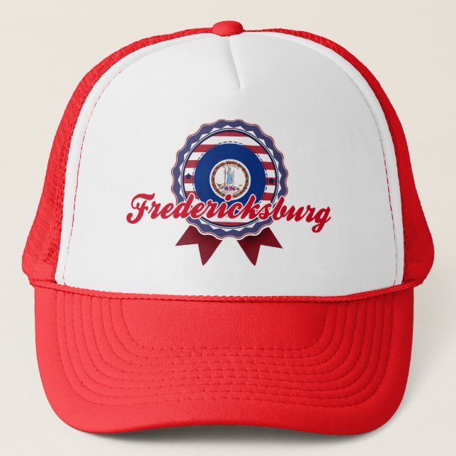 Fredericksburg, VA Trucker Hat (Front)