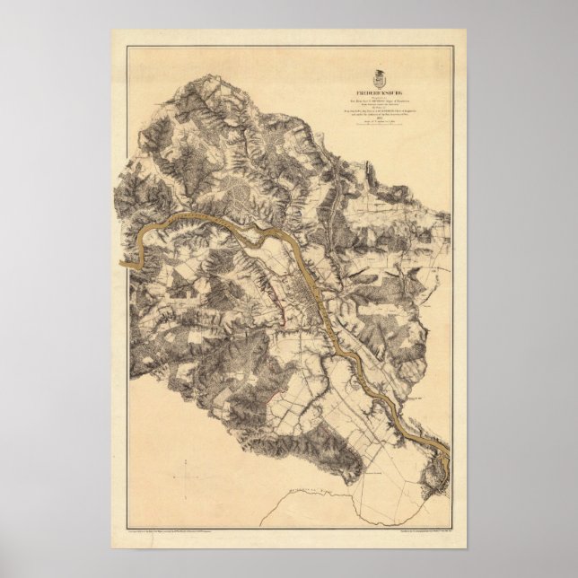 Fredericksburg, Virginia Poster (Front)