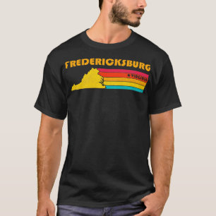 Fredericksburg Virginia Vintage Distressed Souveni T-Shirt