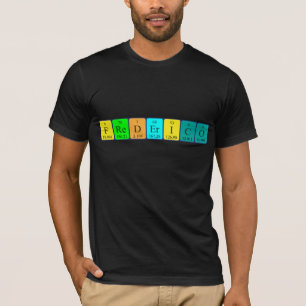 Frederico periodic table name shirt