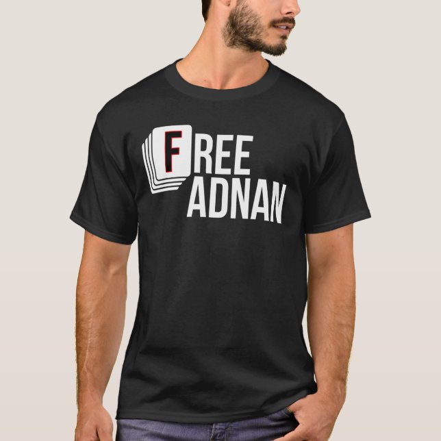 Free Adnan T-Shirt (Front)