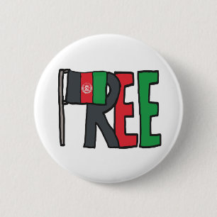 Free Afghanistan 6 Cm Round Badge