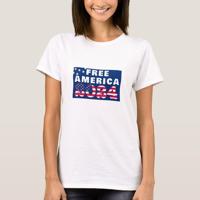Free America (light) T-Shirt (Front)