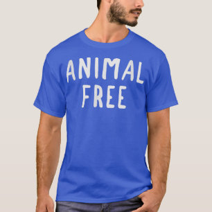 Free Animal Vegan Vegetarian T-Shirt
