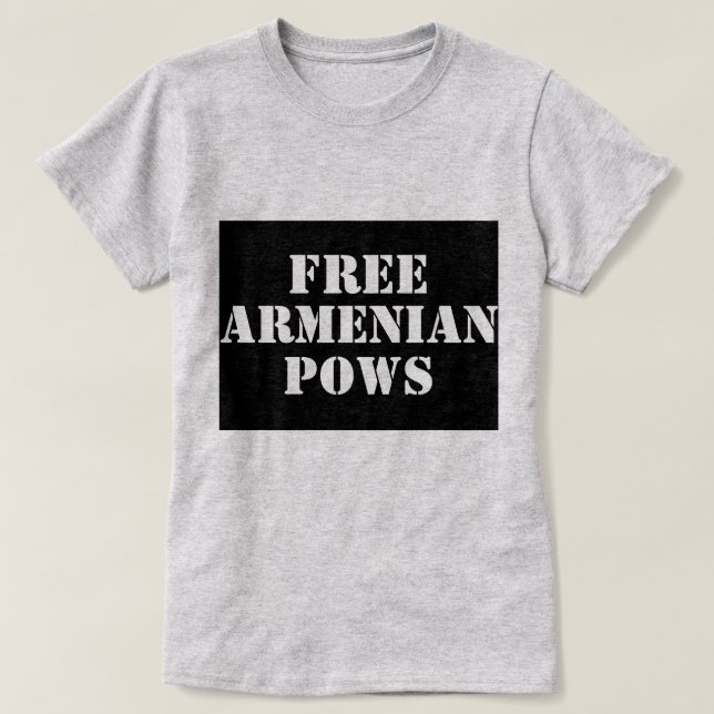 Free Armenian Pows T-Shirt (Design Front)