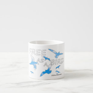 Free as a Bird 2 Espresso Cup