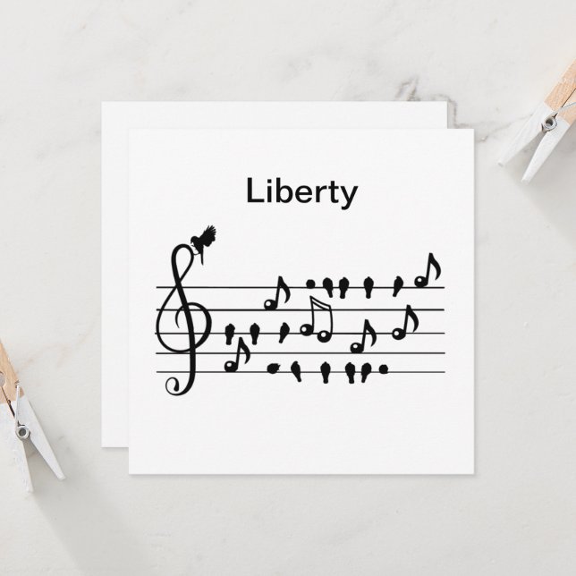 Free as a bird, song birds customisable (Front/Back In Situ)