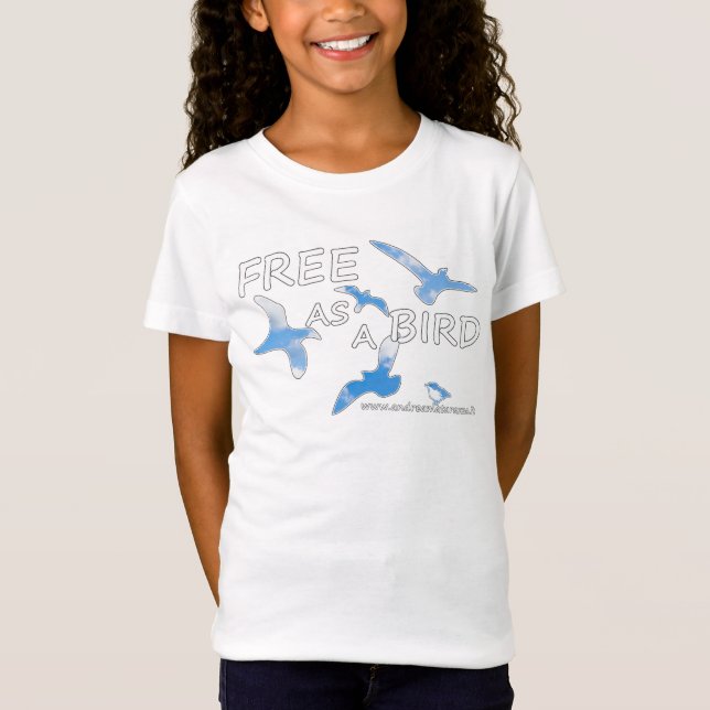 Free as a Bird  T-Shirt (Front)