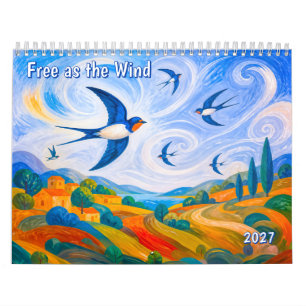 Free as the Wind Calendar
