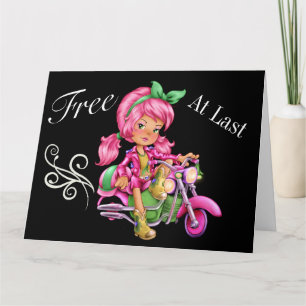 FREE AT LAST BIG Greeting Card - SRF