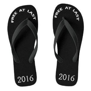 FREE AT LAST Flip Flops