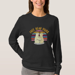 Free Bear Hugs Cute Little Bear Panda Animal Wild T-Shirt
