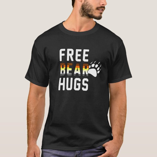 Free Bear Hugs T-Shirt (Front)