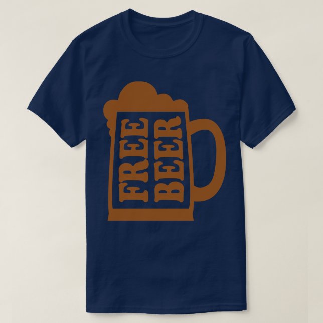 Free Beer T-Shirt (Design Front)
