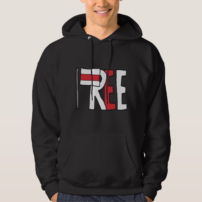 Free Belarus Hoodie (Front)