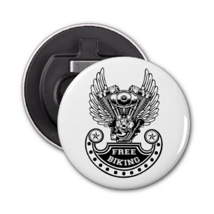 Free biking bottle opener