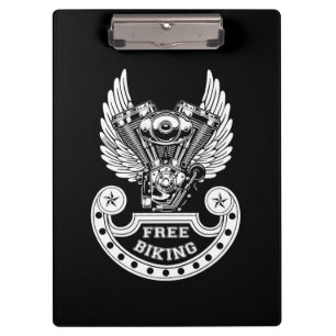 Free biking clipboard
