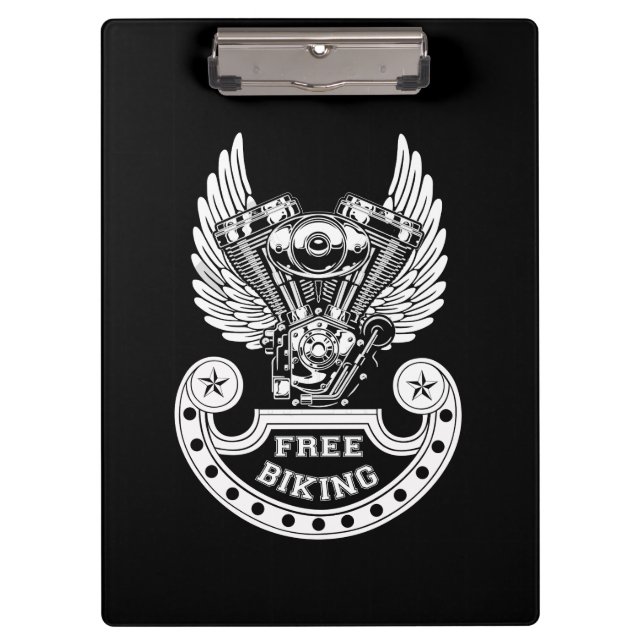 Free biking clipboard (Front)