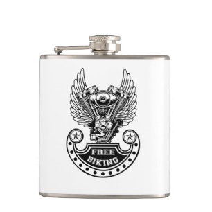 Free biking hip flask