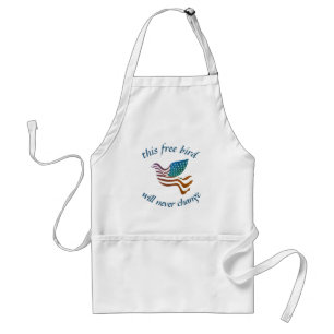 Free bird adult apron