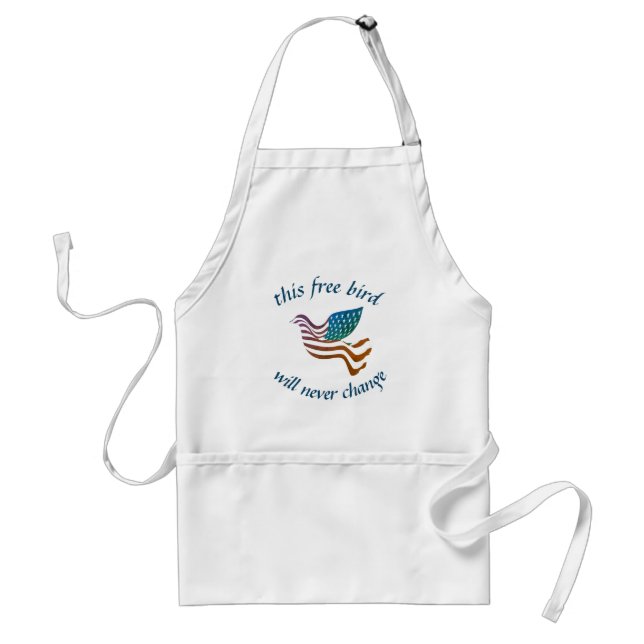 Free bird adult apron (Front)