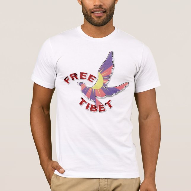 FREE BIRD FREE TIBET T-Shirt (Front)