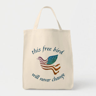 Free bird Grocery Tote Bag
