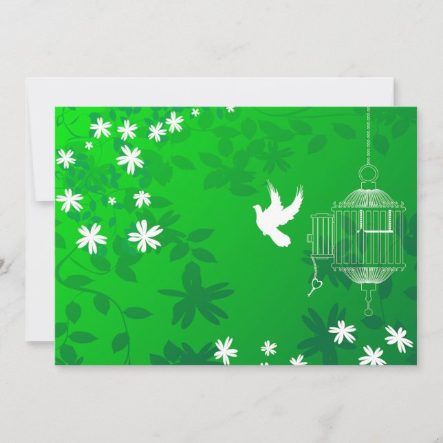 Free Bird Invitations (Front)