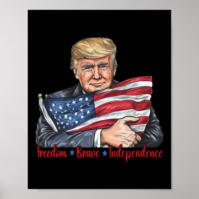 Free Brave Independence  Poster (Front)