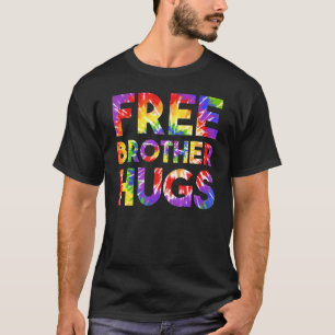 Free Brother Hugs Coming Out Gay Pride Lgbt Stuff T-Shirt