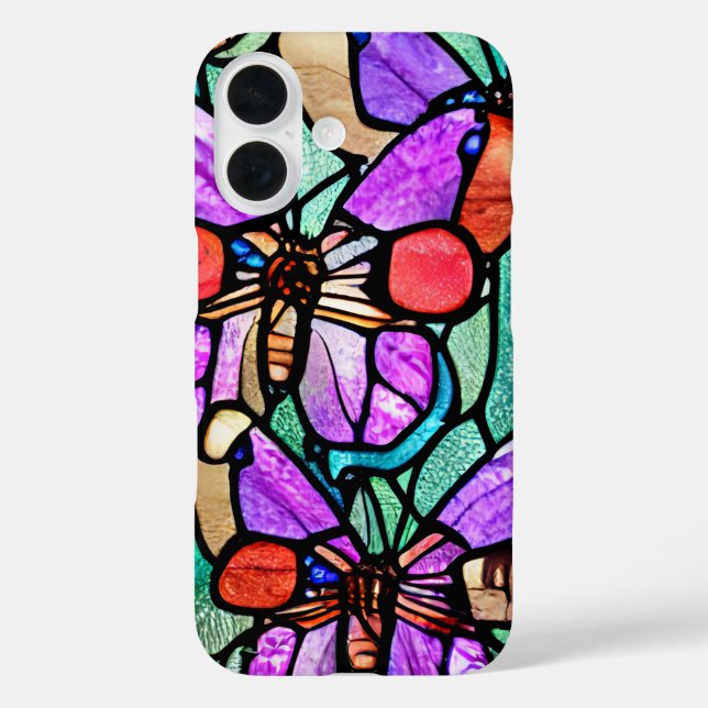 "Free Butterfly Tumbler Sublimation Design" Case-Mate iPhone Case (Back)