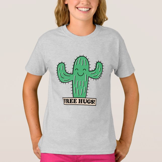Free Cactus Hugs shirts & jackets (Front)