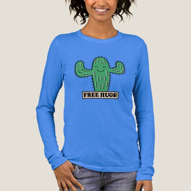 Free Cactus Hugs shirts & jackets (Front)