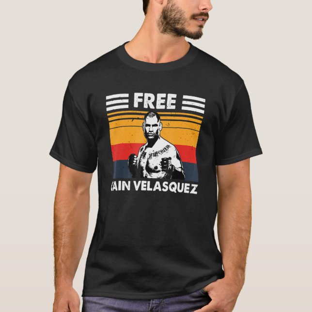Free Cain Velasquez Vintage #freecain #freecainvel T-Shirt (Front)
