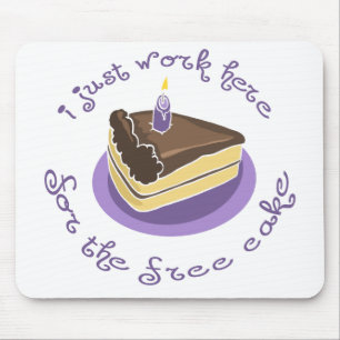 Free Cake Mousepad