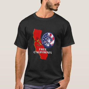 Free California Conservative USA Patriot for Freed T-Shirt
