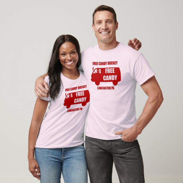 Free Candy Hockey T-Shirt (Unisex)