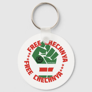 Free Chechnya Key Ring