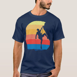 Free Climbing Mountaineering Climbers T-Shirt